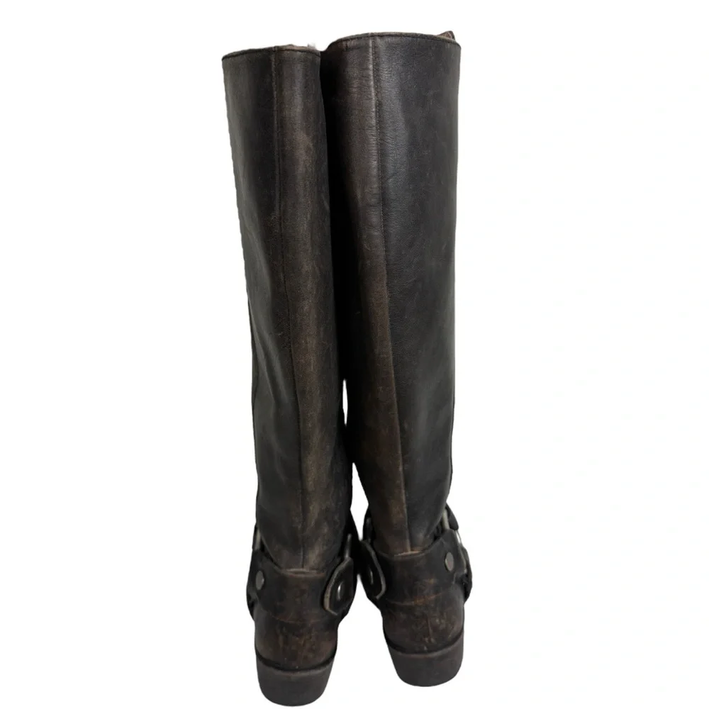 Frye Carson Harness Tall Riding Boots